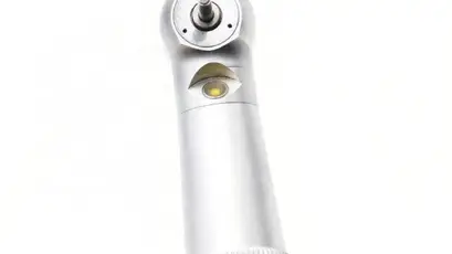 What to do when the water spray hole of the dental handpiece is blocked?