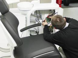 What should be noted when installing the dental equipment?