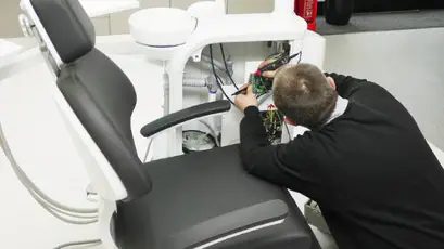 What should be noted when installing the dental equipment?