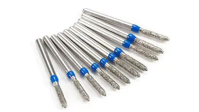 What are the categories of dental burs?