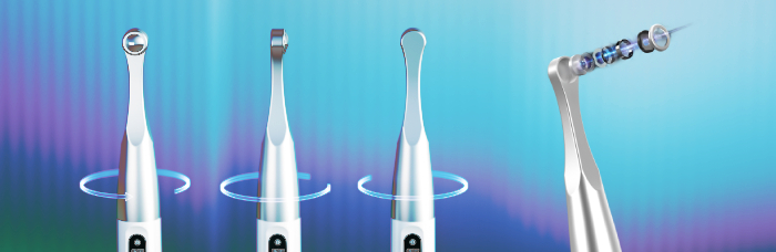 360°rotation metal head of Q7 one second curing light