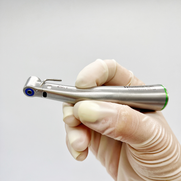 Stainless steel 20:1 implant contra angle