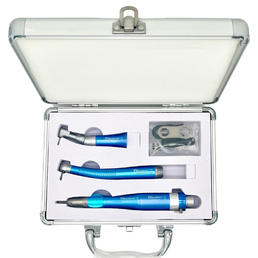 Dental Handpiece Student Academic Kit with Colorful Turbines and low speed handpieces