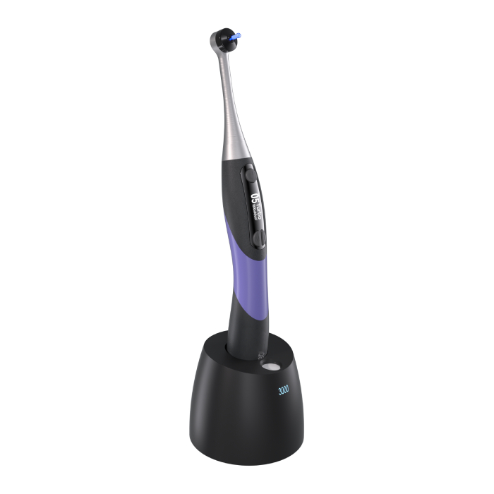 Curing light attach speical lens