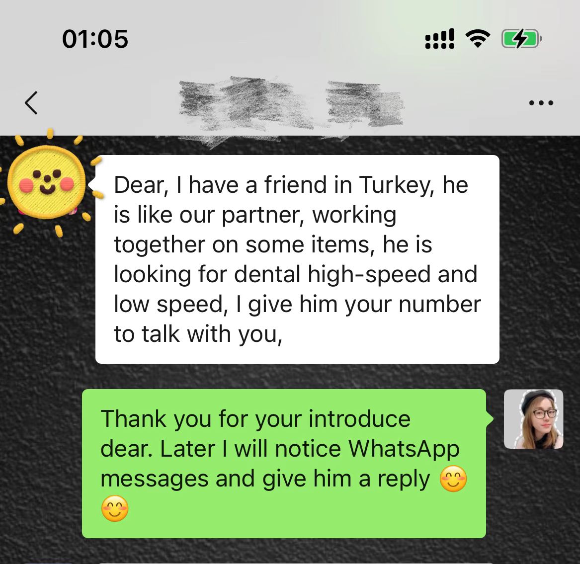 Introduce Turkey customer to us