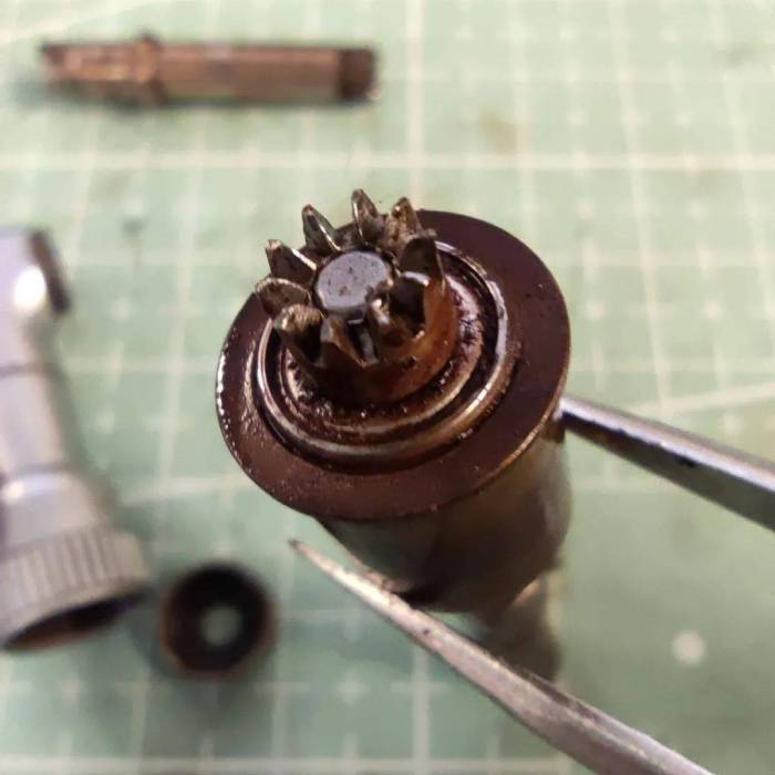 dental handpiece spindle
