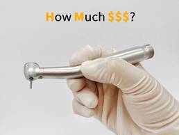 How much is China dental handpiece?