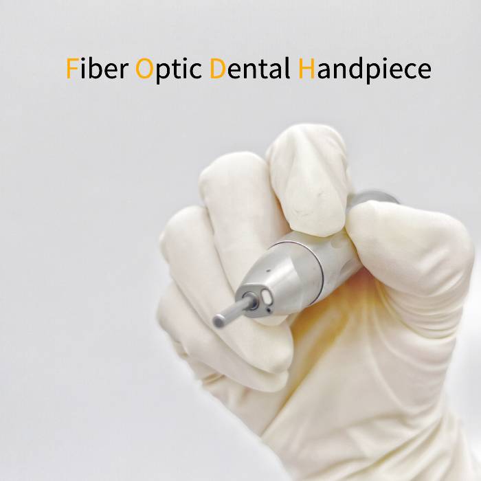 fiber optic dental handpiece