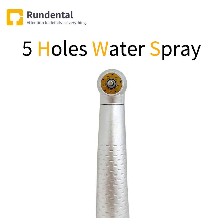 5 holes water spray dental hadndpiece
