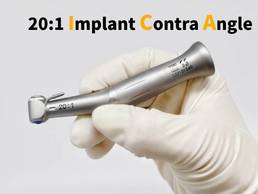 China dental handpiece factory: Tips for the maintenance and care of dental implant 20:1 contra angle