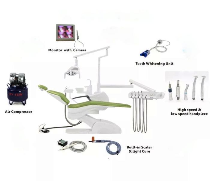 Dental chairs and related dental products
