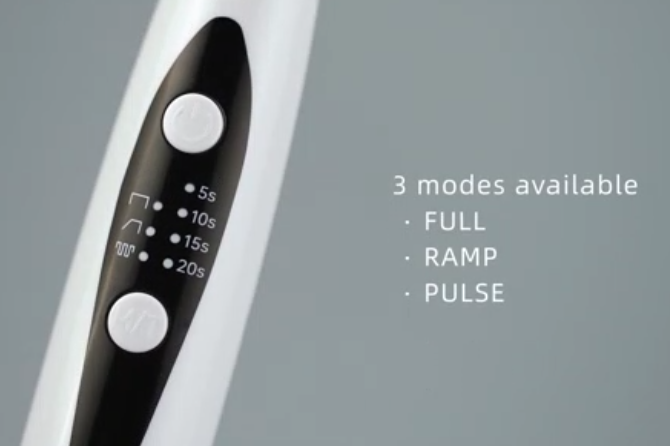 3 Curing Modes: Full/Ramp/Pulse
