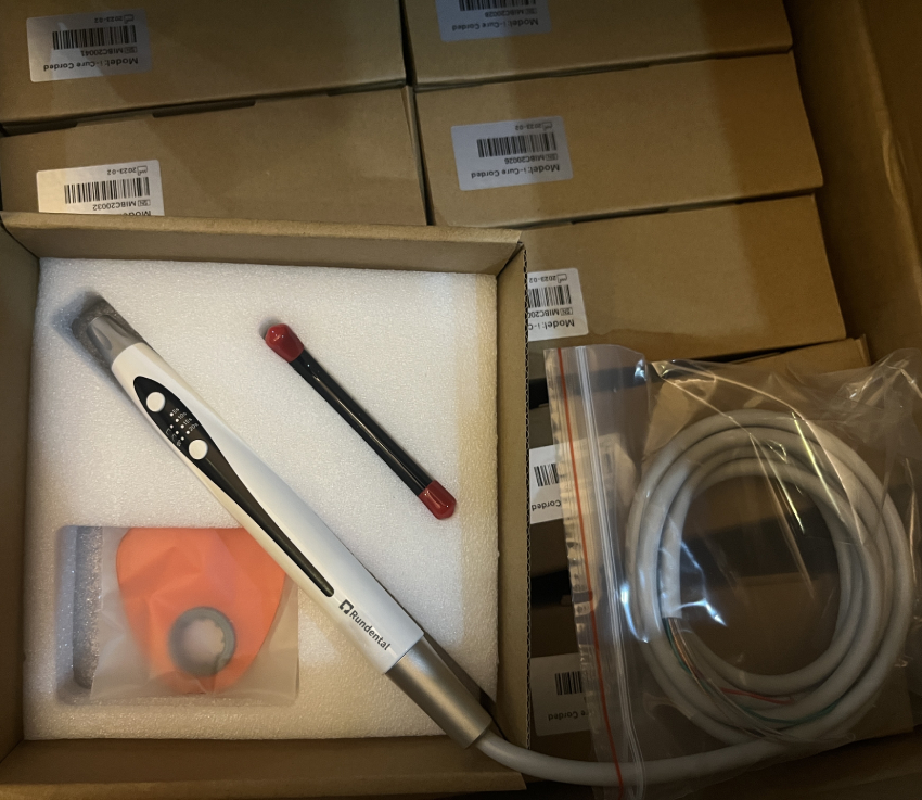 Rundental curing light with super light
