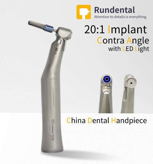 Rundental 20:1 contra angle