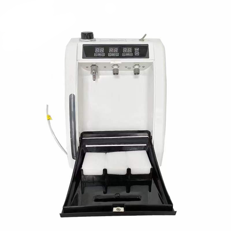 Inside of Dental Handpiece Lubricating Machine