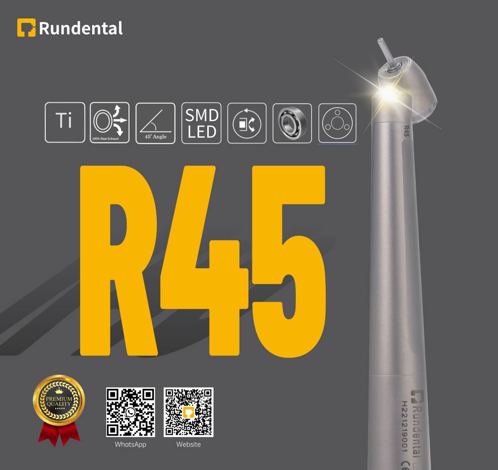 45 degree LED air turbine