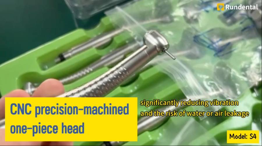 CNC precision-machined one-piece head
