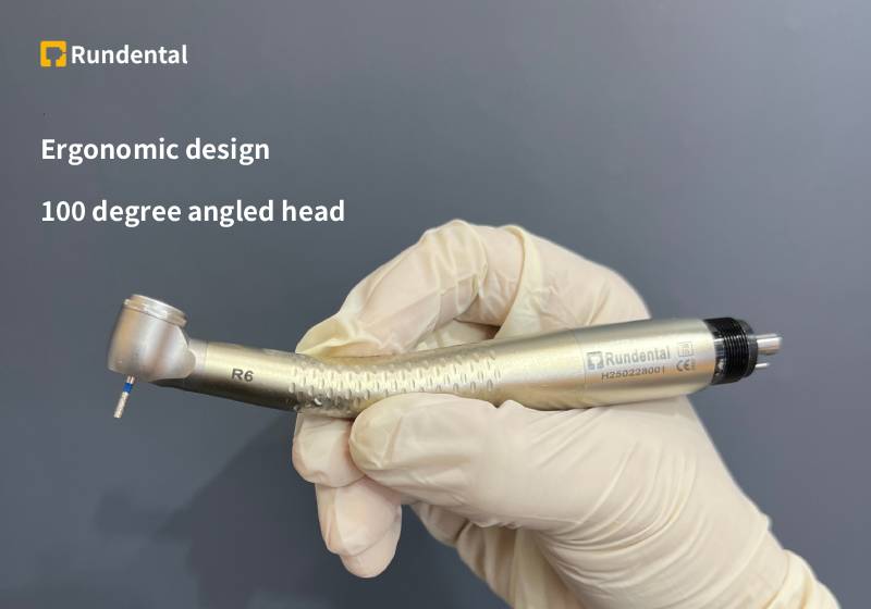 100-degree angled head