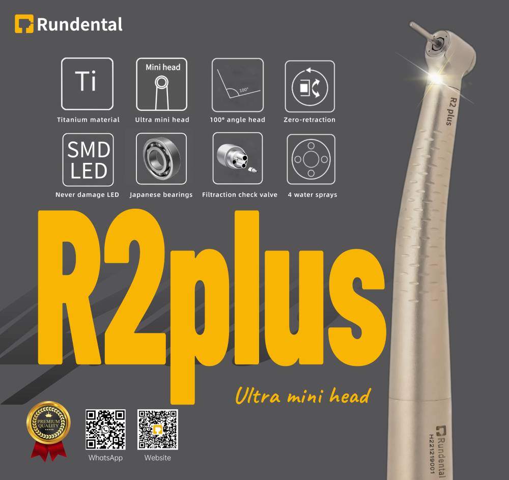 R2plus mini head LED air turbine