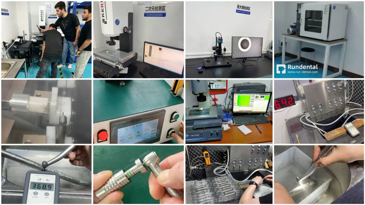 The quality inspection procedure of Rundental LED turbines