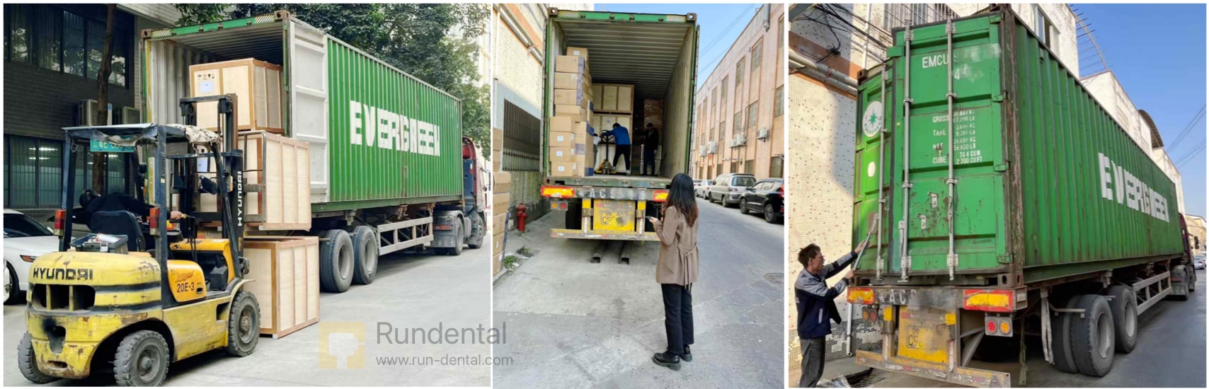 Rundental 40HQ container for dental chairs and autoclaves