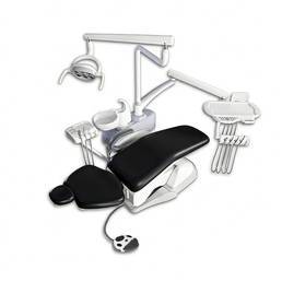 Smart Dental Chair with PU Leather Down-Mounted Type